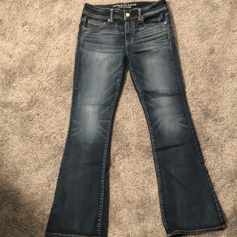 American Eagle Kickboot bootleg jeans